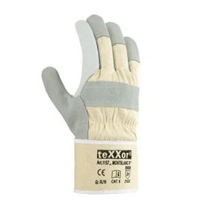 teXXor® MONTBLANC II Sığır Derisi İş Eldiveni Ekru