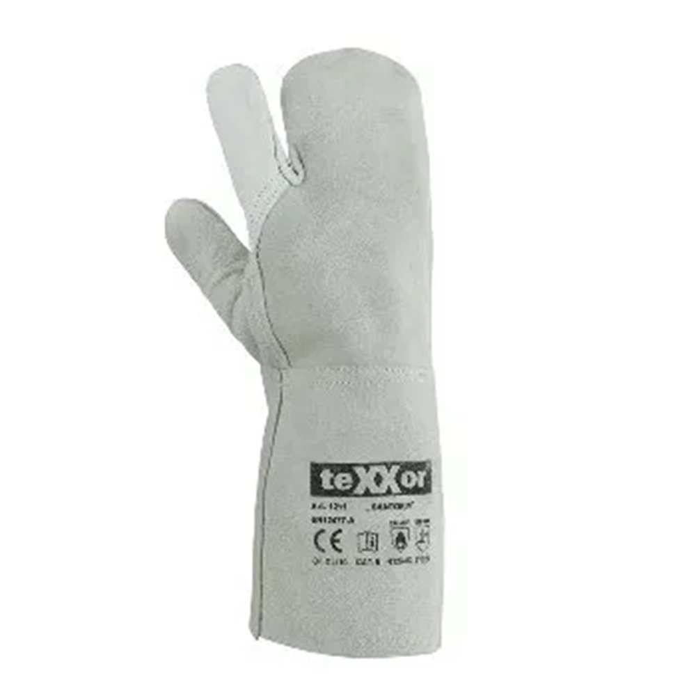 teXXor® SANTORIN 3 Parmaklı Kaynakçı Eldiveni Ekru