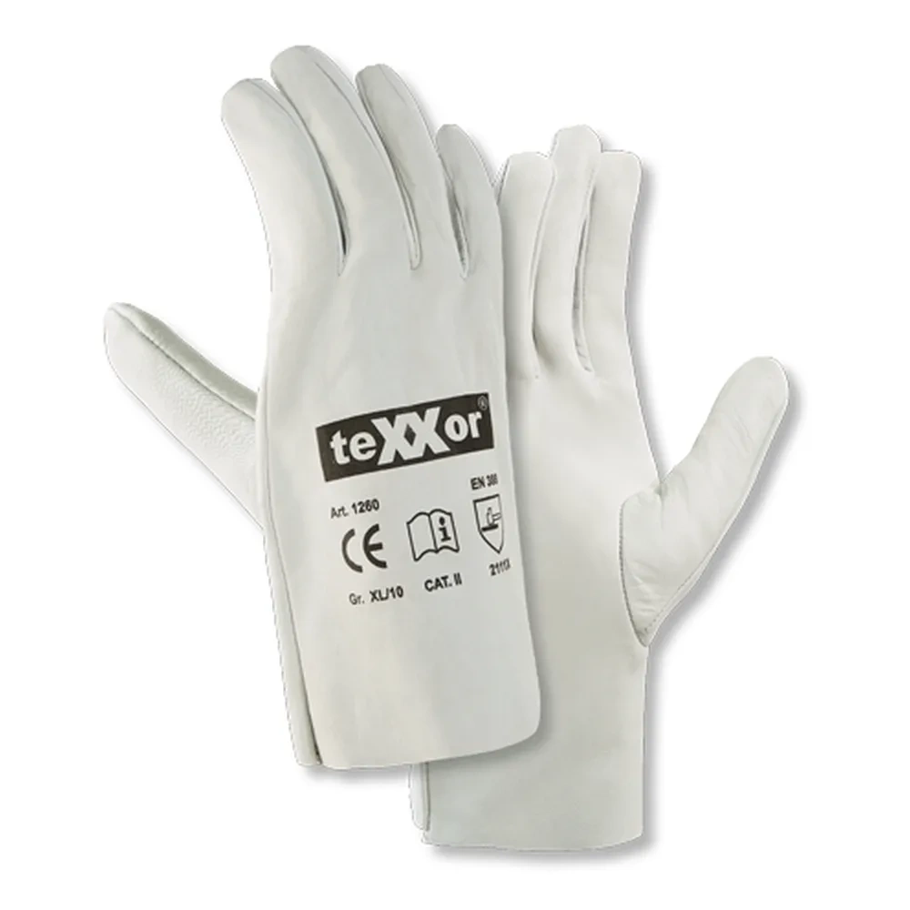 teXXor® Kuzu Derisi İş Eldiveni Ekru