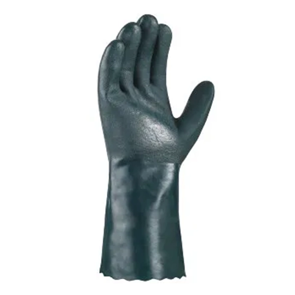 teXXor® Kimyasal Koruyucu Eldiven PVC 35 cm Yeşil