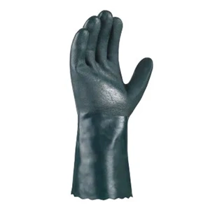 teXXor® Kimyasal Koruyucu Eldiven PVC 35 cm Yeşil