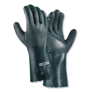 teXXor® Kimyasal Koruyucu Eldiven PVC 35 cm Yeşil