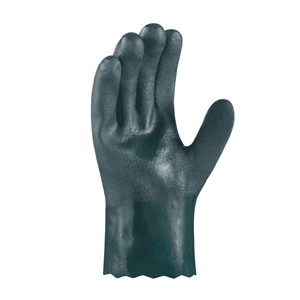 teXXor® PVC Kimyasal Koruyucu Eldiven 27 cm Yeşil