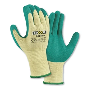 teXXor® Lateks Kaplı Isıya Dirençli Kaba Örgü İş Eldiveni Sarı