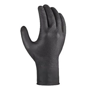 teXXor® DIAMOND GRIP Tek Kullanımlık Nitril Eldiven Siyah