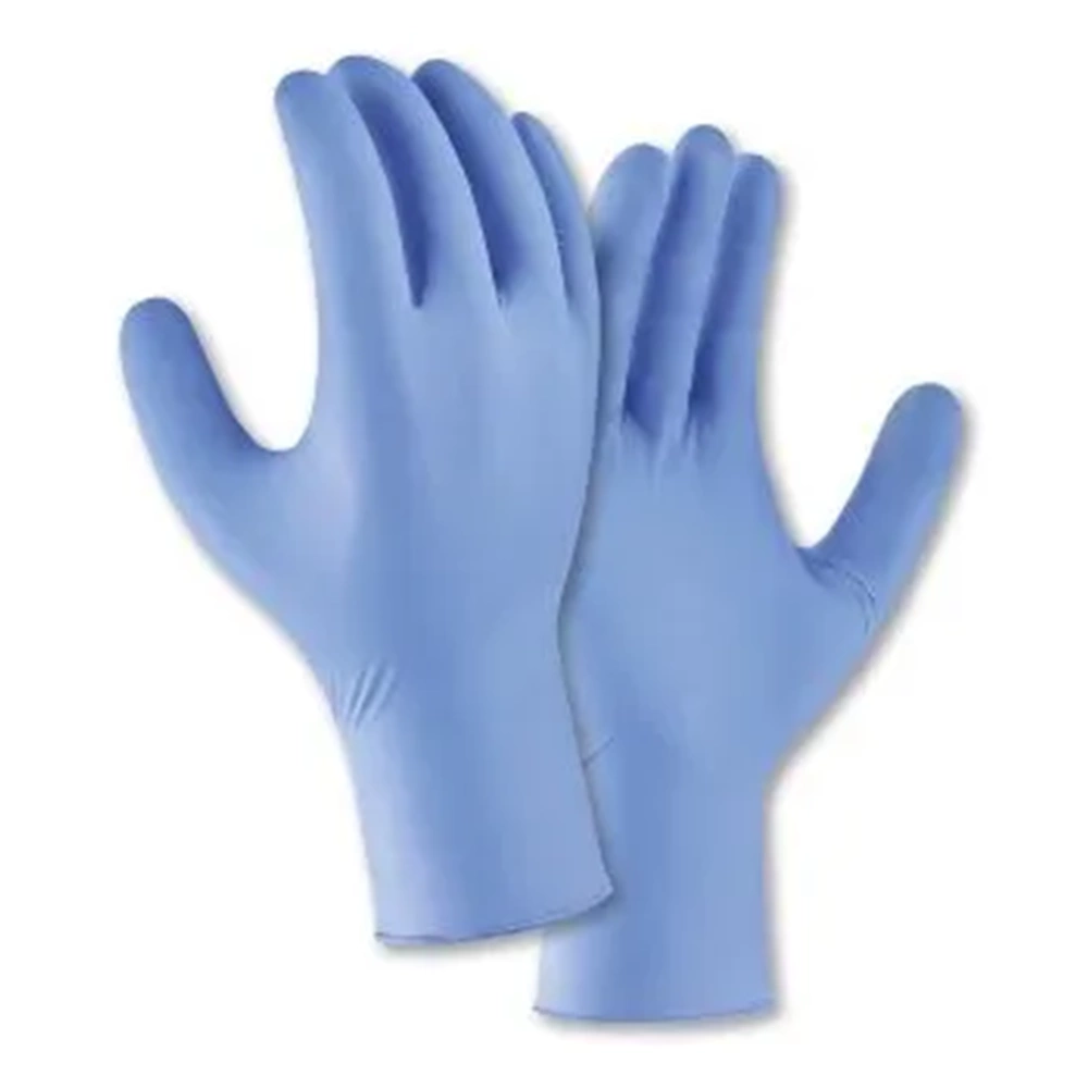 teXXor® Parmak Ucu Dokulu Tek Kullanımlık Nitril Eldiven Lavanta Lila