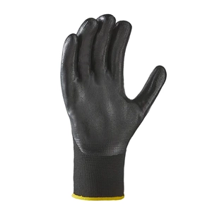 teXXor® Nitril Kaplı Polyester İş Eldiveni Siyah