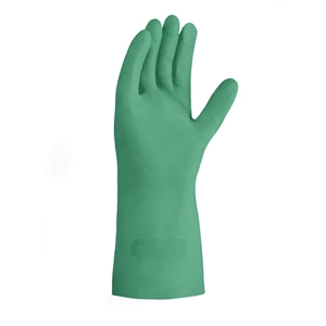 teXXor® Nitril Kimyasal Koruyucu İş Eldiveni 32 cm Yeşil