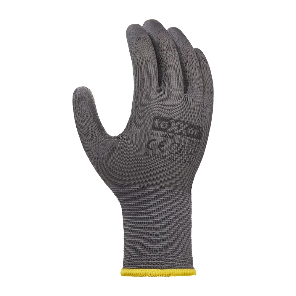 teXXor® PU Kaplı İş Eldiveni Gri