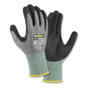 teXXor® Black Cut® B Kesilmeye Dirençli İş Eldiveni Gri