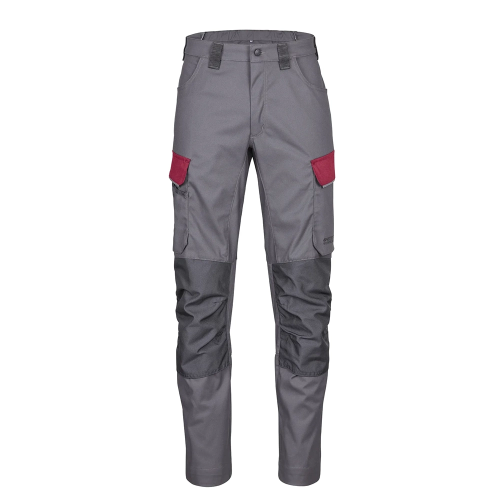 4PROTECT® Streç İş Pantolonu Kırmızı/Gri