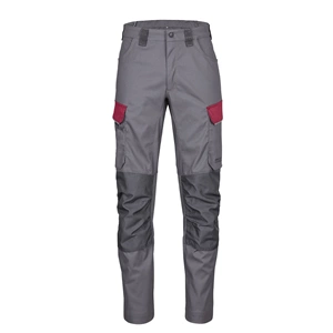 4PROTECT® Streç İş Pantolonu Kırmızı/Gri