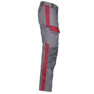 4PROTECT® Streç İş Pantolonu Kırmızı/Gri