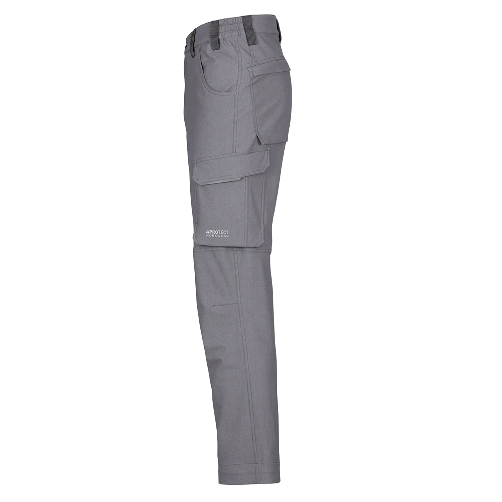 4PROTECT® 4 Yönlü Streç Servis Pantolonu Gri