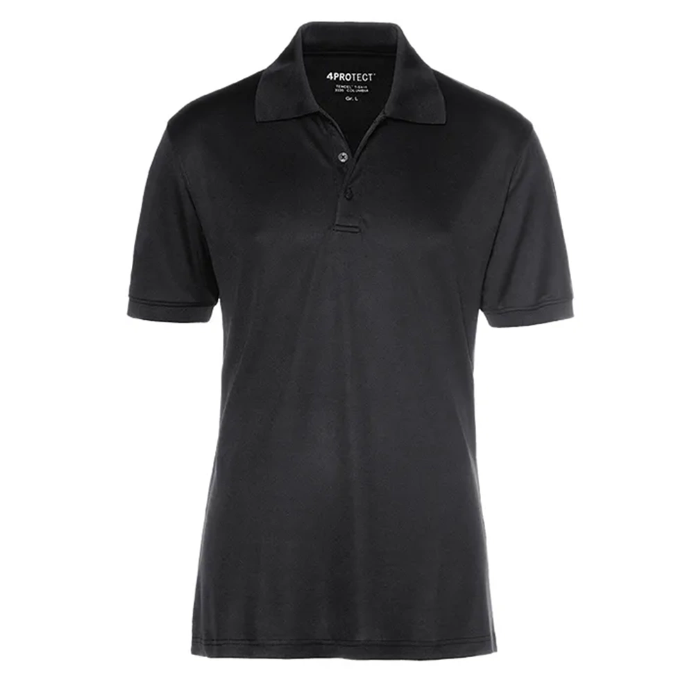 4PROTECT® MADISON UV Korumalı Polo Yaka Tişört Siyah