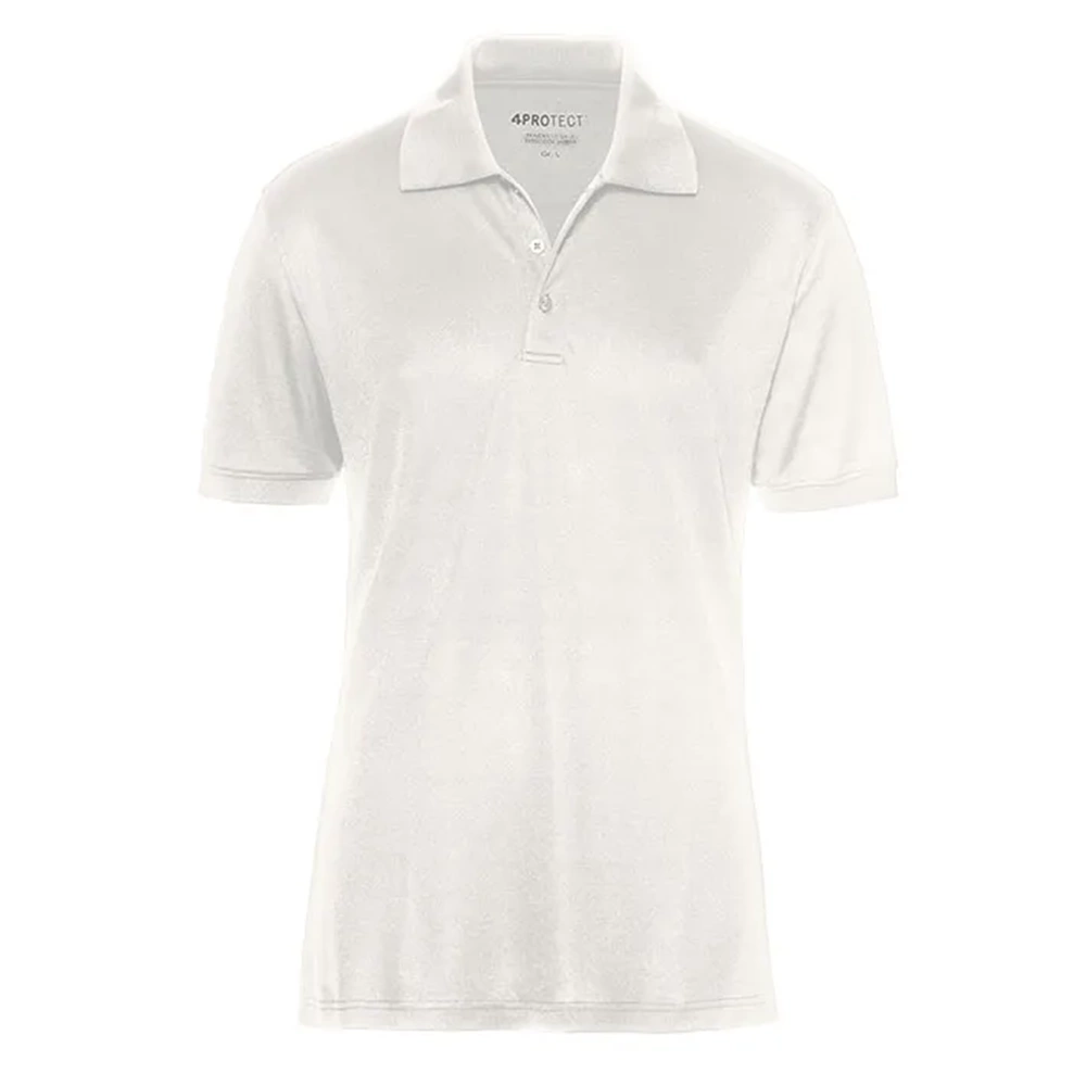 4PROTECT® MADISON UV Korumalı Polo Yaka Tişört Beyaz