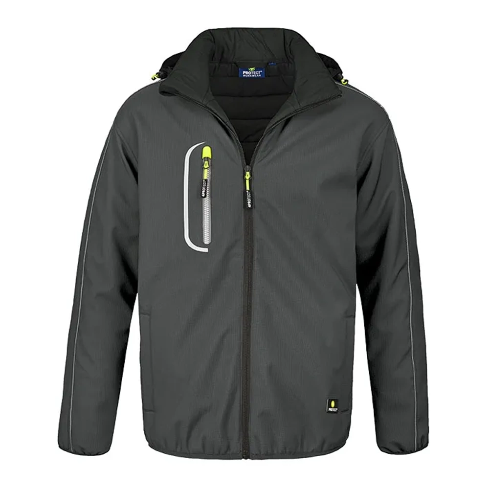 4PROTECT® KNOXVILLE Kışlık Softshell Ceket Gri