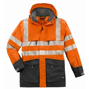 4PROTECT® TAMPA Hi-Vis Su Geçirmez Mont Turuncu