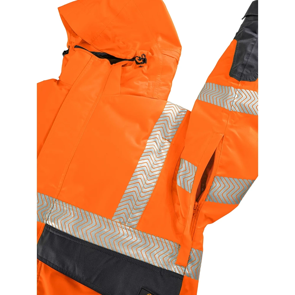 4PROTECT® NEWARK Hi-Vis Yağmurluk Mont Turuncu