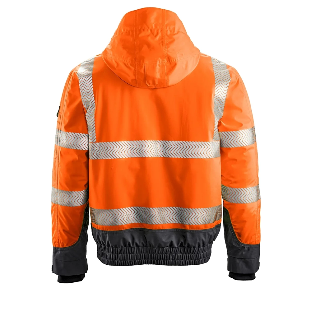 4PROTECT® NEWARK Hi-Vis Yağmurluk Mont Turuncu