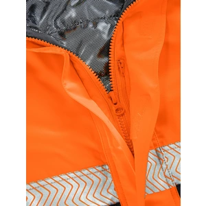 4PROTECT® NEWARK Hi-Vis Yağmurluk Mont Turuncu