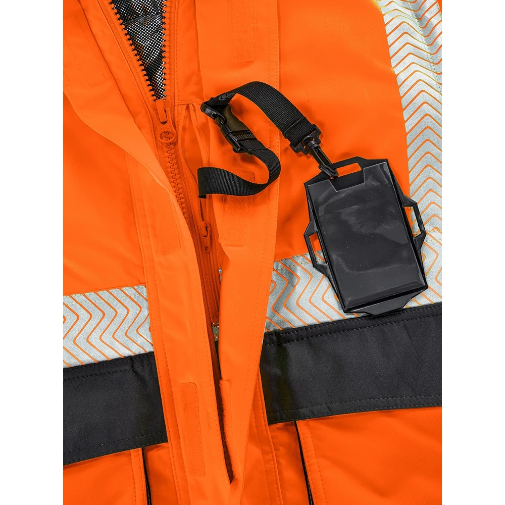 4PROTECT® NEWARK Hi-Vis Yağmurluk Mont Turuncu