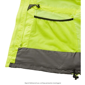 4PROTECT® TAMPA Hi-Vis Su Geçirmez Mont Sarı