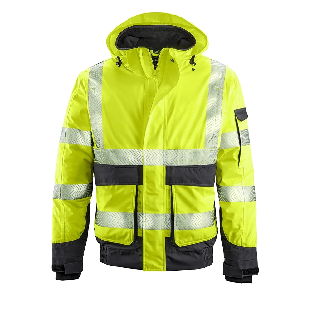 4PROTECT® NEWARK Hi-Vis Yağmurluk Mont Sarı