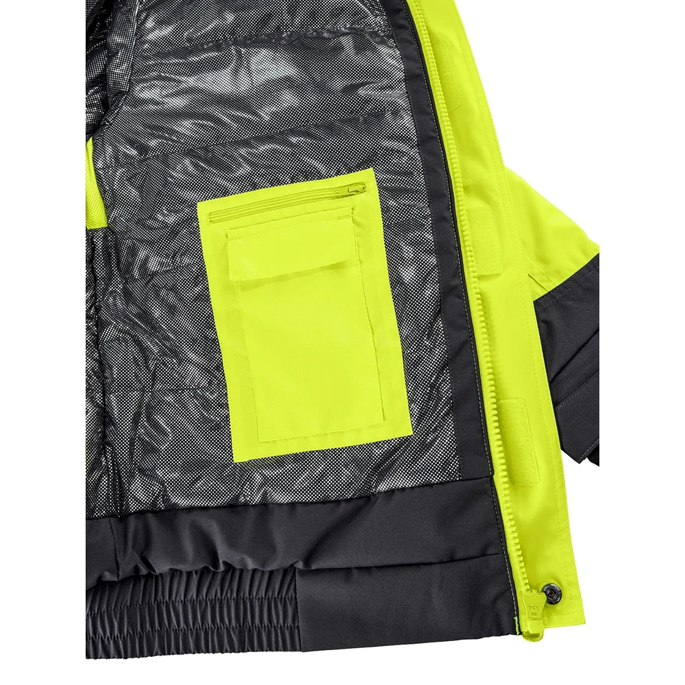 4PROTECT® NEWARK Hi-Vis Yağmurluk Mont Sarı