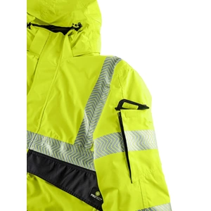 4PROTECT® NEWARK Hi-Vis Yağmurluk Mont Sarı