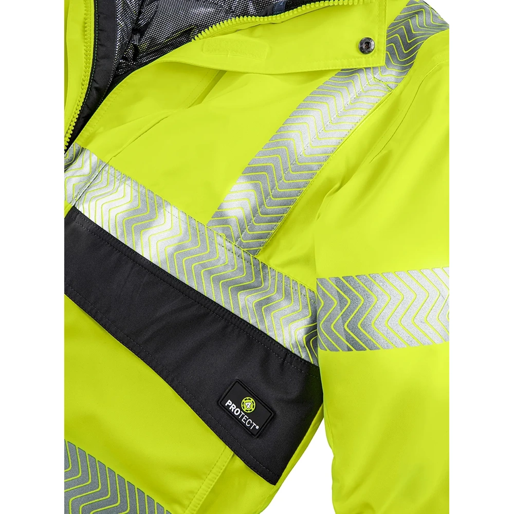 4PROTECT® NEWARK Hi-Vis Yağmurluk Mont Sarı