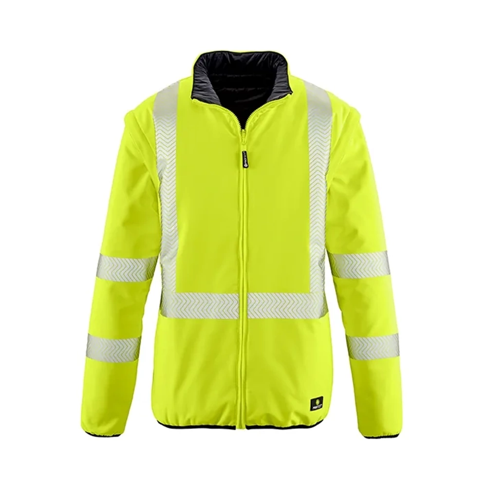 4PROTECT® Yüksek Görünürlüklü Çift Taraflı Softshell Ceket