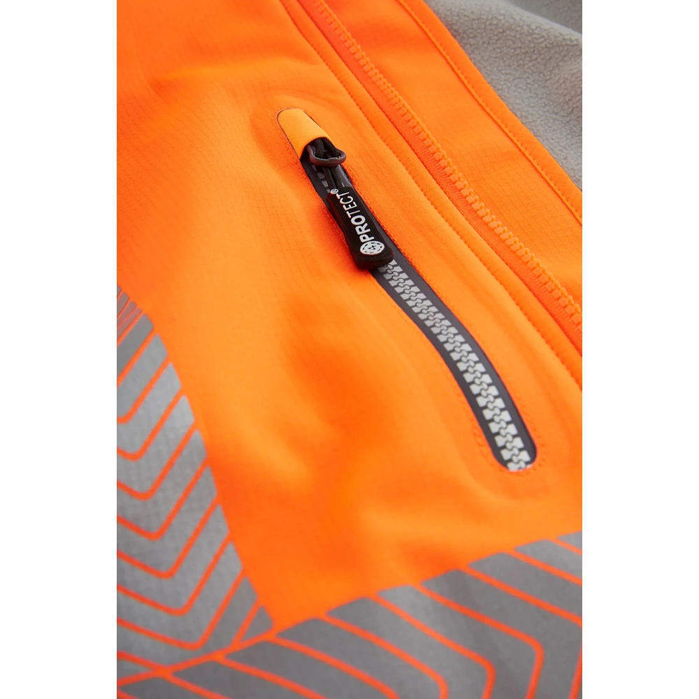 4PROTECT® PARAMUS Hi-Vis Softshell Yelek Turuncu