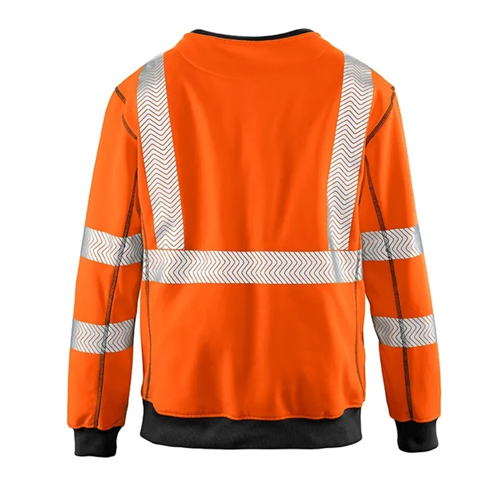 4PROTECT® COLUMBUS Hi-Vis UV Korumalı Sweatshirt Turuncu