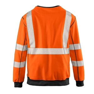4PROTECT® COLUMBUS Hi-Vis UV Korumalı Sweatshirt Turuncu