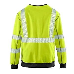 4PROTECT® COLUMBUS Hi-Vis UV Korumalı Sweatshirt Sarı