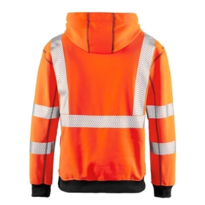 4PROTECT® PORTLAND Hi-Vis UV Korumalı Kapüşonlu Sweatshirt Turuncu