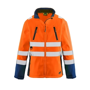 4PROTECT® PITTSBURGH Hi-Vis Softshell Ceket Turuncu