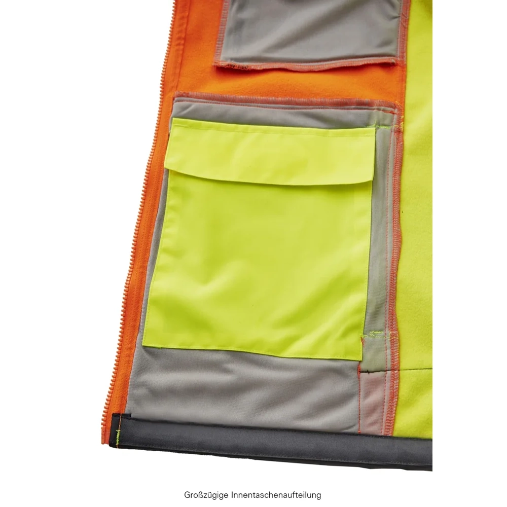 4PROTECT® Yüksek Görünürlüklü Softshell Ceket