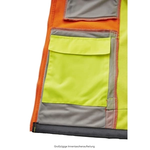 4PROTECT® Yüksek Görünürlüklü Softshell Ceket
