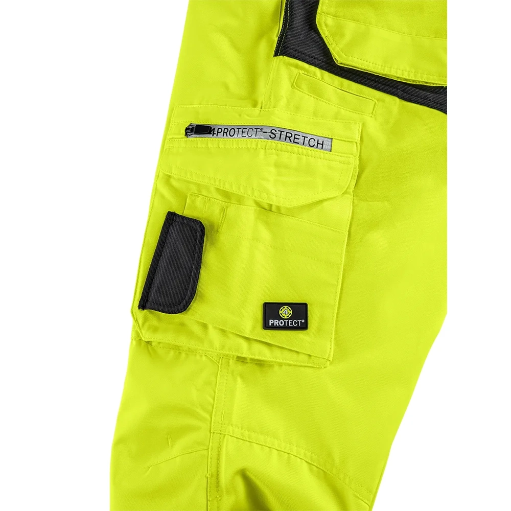 4PROTECT® ALABAMA Hi-Vis Bahçıvan Pantolonu Sarı