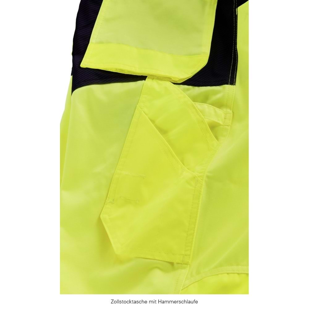 4PROTECT TENNESSEE Pantolon, Neon Sarı/Gri - L