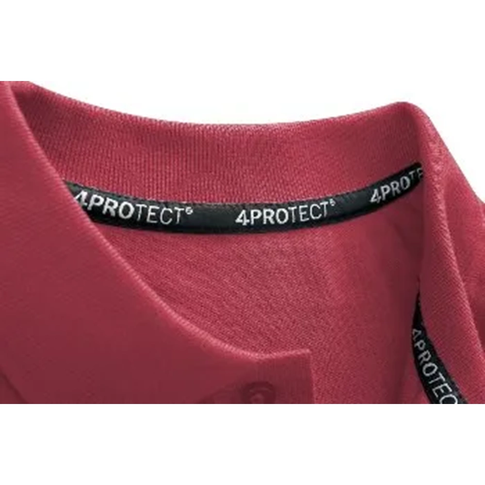 4PROTECT® Erkek Polo Yaka Tişört Kırmızı