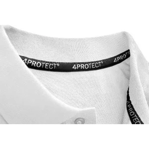 4PROTECT® Erkek Polo Yaka Tişört Beyaz