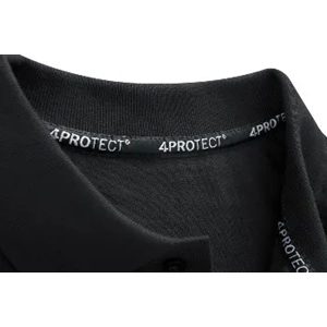 4PROTECT® Erkek Polo Yaka Tişört Siyah