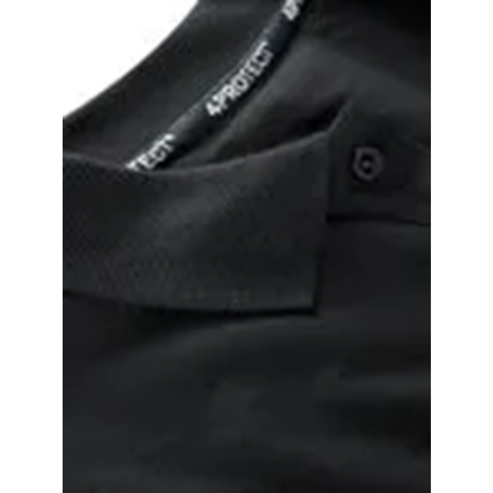 4PROTECT® Erkek Polo Yaka Tişört Siyah