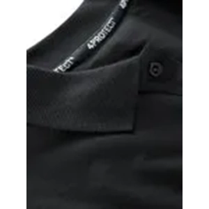 4PROTECT® Erkek Polo Yaka Tişört Siyah