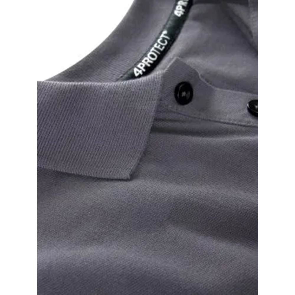 4PROTECT® Kadın Polo Yaka Tişört Gri