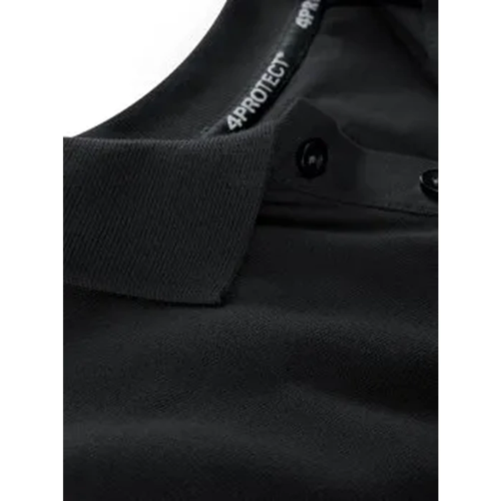 4PROTECT® Kadın Polo Yaka Tişört Siyah