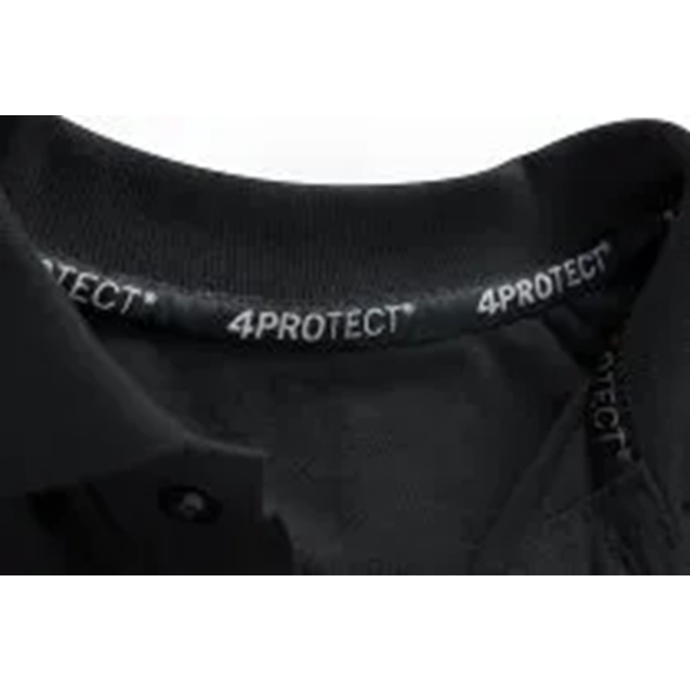 4PROTECT® Kadın Polo Yaka Tişört Siyah